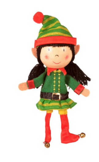 Girl Elf Finger Puppet (£4.50)
